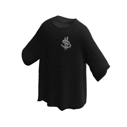 Oversized Black All we need is money thumbnail