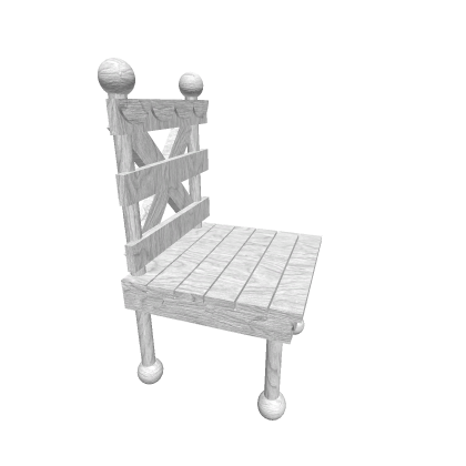 White Wooden Chair