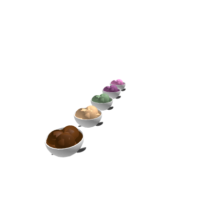 Five Ice Cream Set