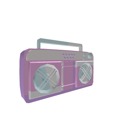 pink cute boombox