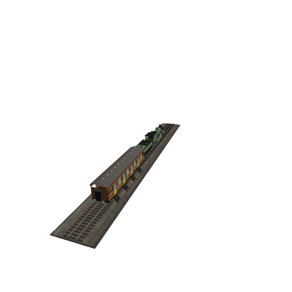 Flying Scotsman 3 Car Train