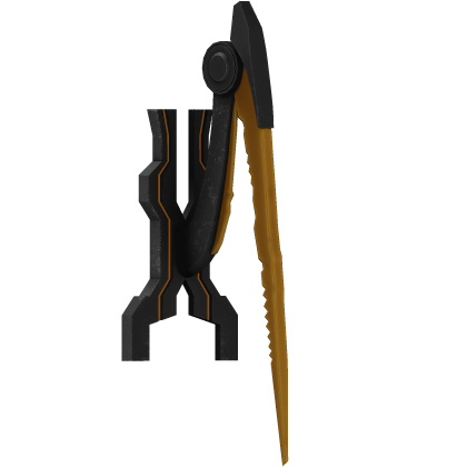 [Right] Yellow cyberpunk arm blade