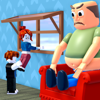 TEAM FAT GUY ESCAPE!🍔 (TEAMWORK OBBY) 002