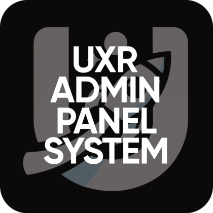 UXR Admin Panel System