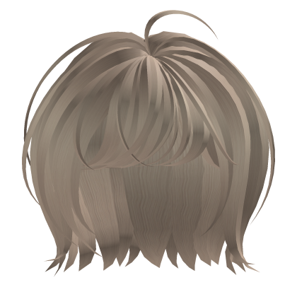 Blond layered bob