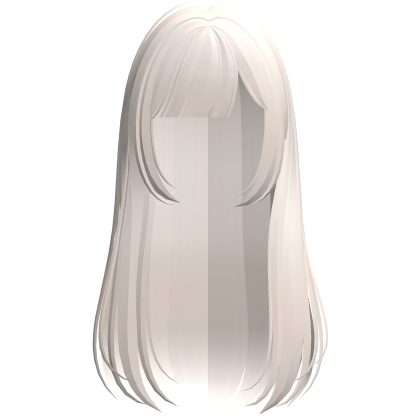 light blonde long layered anime hair with bangs Roblox item