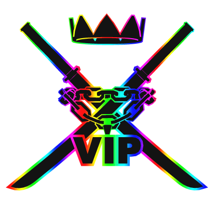 VIP Cartoony Rainbow Chain Necklace King Combo