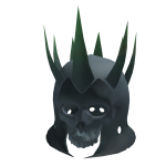 Cursed Ghost Knight Helmet