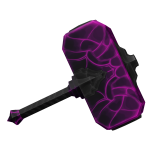 Amethyst Crystal Judgement Hammer