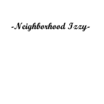 -Neighborhood Izzy-