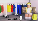 blue cloting store