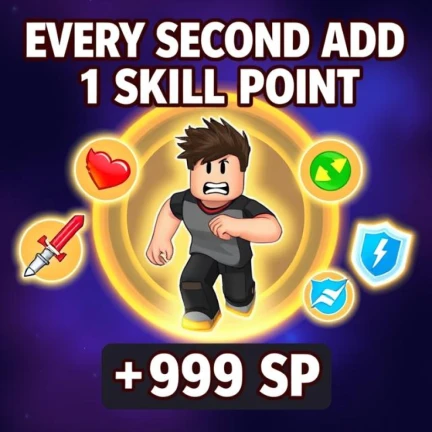 every second add 1 skill point
