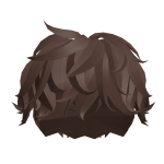 Brown Messy Hair