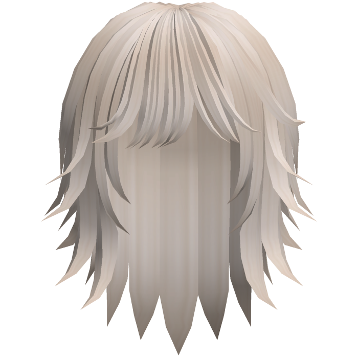 cute messy short moe hair in blonde