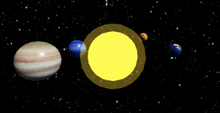 Make your own planetary system! [PLANET SIZES!] screenshot 2