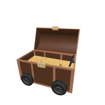 treasure chest cart NO SEATS!