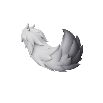 Arctic Silver Fluffy Tail