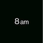 8am