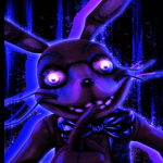 The cult of GlitchTrap of killer in purple