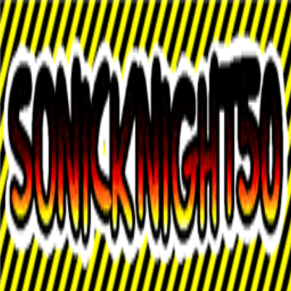 sonicknight50 (Spray Paint) Roblox decal