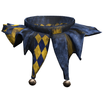 Blue & Gold Jester Collar