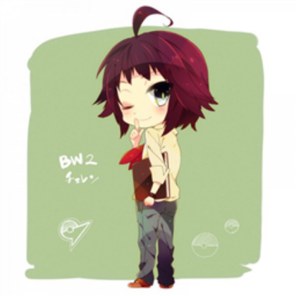 Chibi Cheren Roblox decal