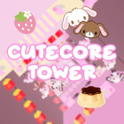 🍓🦴🍥 kawaii cutecore pink strawberry tower obby