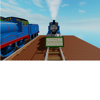 Drive Blue Train With Friends Off a Cliff