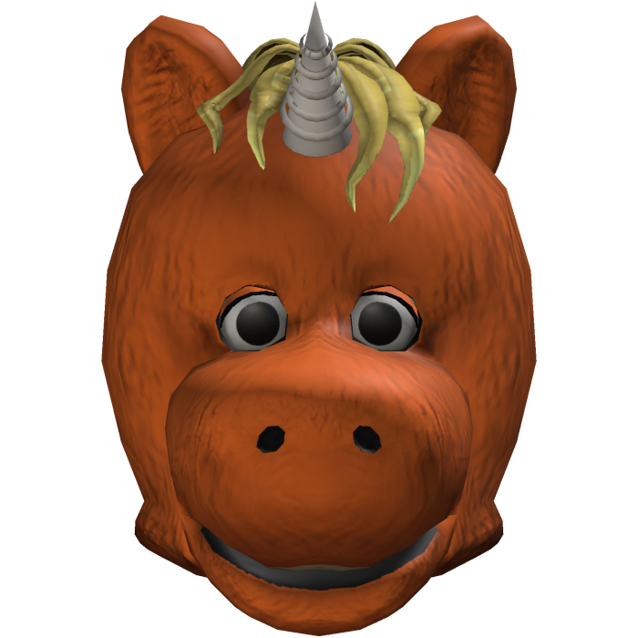 Buddy The Unicorn Head
