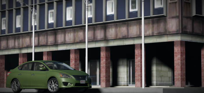 Quantum Break Nissan Sentra preview 1