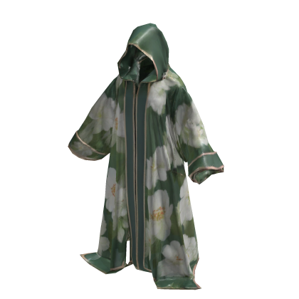 Forest Bloom Modest Hooded Robe [PBR]