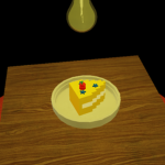 golden star cake
