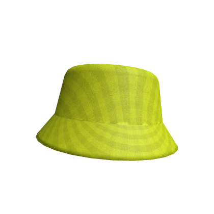 Yellow plaid bucket hat on sale