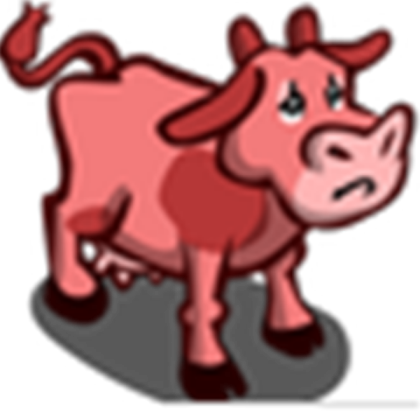 Pink Cow Roblox decal