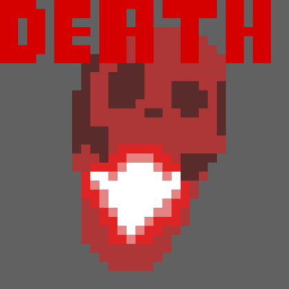 Pixel Art Death difficulty Roblox decal