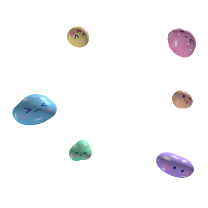 Cute Adorable Kaomoji Slime Gumball Aura Pets