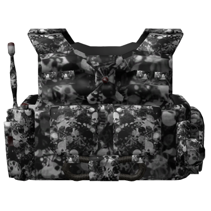 Black Gothic Tactical Vest