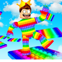 MEGA FUN RAINBOW OBBY GAME!