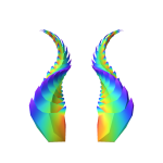 Draconic Master Heatmap Flame Tipped Horns