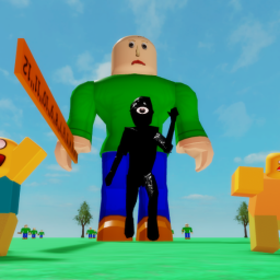 Survive Baldi the Killer 😱
