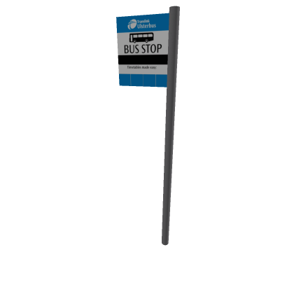 Bus stop sign (old)