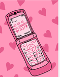 Pink p puff