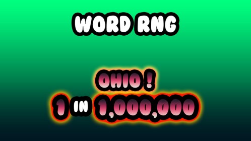 Word RNG 🎲