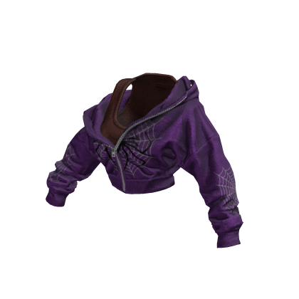 ❤️🕸️Spider-Man Shoulder Drop Jacket🕸️💜 thumbnail
