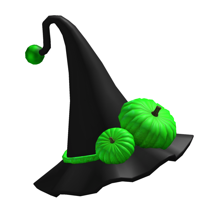 Halloween Pumpkin Witch Hat