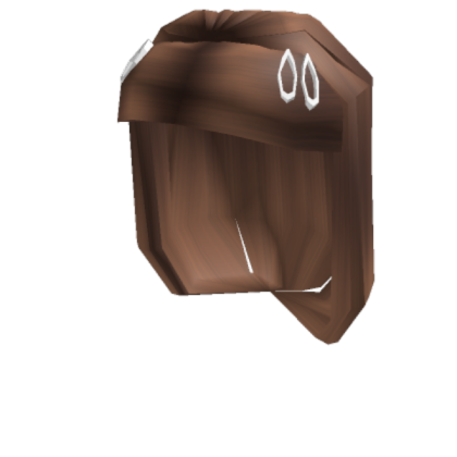 Brown hair Roblox decal
