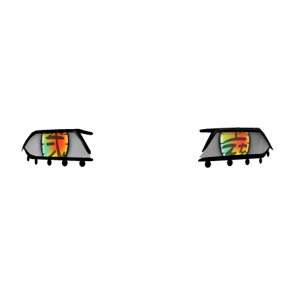 Douma eyes addon Demon Slayer (for man face) Roblox item