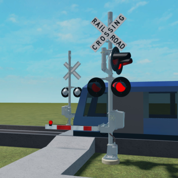 Pedestrian Railroad Crossing