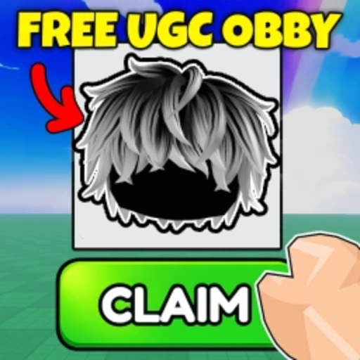 Fun Easy Obby Cool Hair [UGC] official Roblox game thumbnail