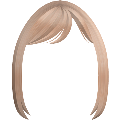 Cutesy Kawaii Side Bangs In Blonde Roblox item